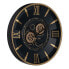 Фото #9 товара Настенное часы Чёрный Позолоченный Стеклянный Железо 59 x 8,5 x 59 cm (3 штук)