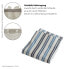 Фото #9 товара Vorhang baumwolle blau-grau streifen