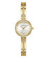 Women's Analog Gold-Tone Stainless Steel Watch 27mm