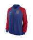Фото #3 товара Women's Royal Chicago Cubs Authentic Collection Team Raglan Performance Full-Zip Jacket