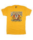 Фото #1 товара Men's Gold Missouri Tigers 1989 Big 8 Basketball Conference Champions T-shirt