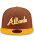 Фото #4 товара Men's Brown Atlanta Braves Tiramisu 59FIFTY Fitted Hat