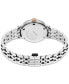 ფოტო #3 პროდუქტის Women's Automatic Presage Diamond Stainless Steel Bracelet Watch 30mm