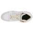 Фото #4 товара Puma Slipstream Mid Luxe Lace Up Mens White Sneakers Casual Shoes 382090-01