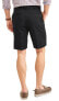 Фото #3 товара George Chino Shorts Men's 34 Black Twill Flat Front Cotton Blend Slash Pockets