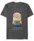 ფოტო #1 პროდუქტის Minions Men's Bob Monday Already Short Sleeve T-Shirt