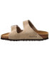 Фото #4 товара Birkenstock Arizona Narrow Fit Leather Suede Footbed Sandal Women's