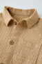 Куртка-рубашка из рифленой ткани ZARA