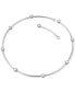 Silver-Tone Constella Crystal Necklace, 14-1/8" + 2" extender