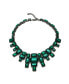 Women's Green Maxi Stone Statement Necklace