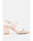 ფოტო #1 პროდუქტის Women's Kirk Elasticated Gussets Block Heel Sandals