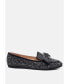 ფოტო #1 პროდუქტის Dewdrops Embellished Casual Bow Loafers