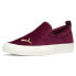 Фото #2 товара Puma Bari Comfort Velvet Slip On Womens Burgundy Sneakers Casual Shoes 39065802
