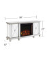 Lita Mirrored Electric Fireplace