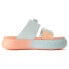 Puma Suede Mayu Summer Camp Slide Womens Orange Casual Sandals 387453-01 6, 6 M - фото #1