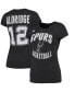 ფოტო #1 პროდუქტის Women's LaMarcus Aldridge Black San Antonio Spurs Name & Number T-shirt
