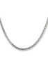 ფოტო #1 პროდუქტის Stainless Steel 3mm Franco Chain Necklace