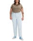 Фото #4 товара Trendy Plus Size 501® Cotton High-Rise Jeans