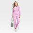 Фото #2 товара Women's Button-Front Coveralls - Universal Thread Pink 6