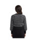 ფოტო #2 პროდუქტის Women's Cardigan with Contrast Trims