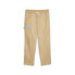 Фото #1 товара Puma Pl Statement Pants Mens Beige Casual Athletic Bottoms 62101503