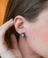 ფოტო #2 პროდუქტის Drishti Evil Eye Charm Stud Earrings - Set of 2