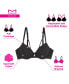 ფოტო #6 პროდუქტის Women's Everyday Luxe Full Coverage Underwire T-Shirt Bra DM2403