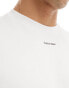 Calvin Klein nano logo t-shirt in white