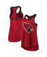 ფოტო #1 პროდუქტის Women's Cardinal Arizona Cardinals Tater Tank Top