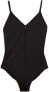 Onia Arianna Women's 173564 ONE Piece Swimsuit Black Size S