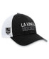 Фото #1 товара Men's Black Los Angeles Kings Authentic Pro Rink Trucker Adjustable Hat