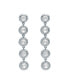 Фото #1 товара SORELLA: Solitaire Sparkle Crystal Long Drop Earrings