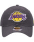 Men's Charcoal Los Angeles Lakers Team 2.0 9TWENTY Adjustable Hat