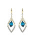 ფოტო #1 პროდუქტის Women's Gold Dangling Drop Earrings