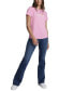 ფოტო #3 პროდუქტის Women's Radiant Graphic Cotton Short-Sleeve T-Shirt