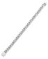 ფოტო #3 პროდუქტის Men's Heavy Curb Link Chain Bracelet