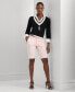 ფოტო #4 პროდუქტის Women's Mid-Rise Slim Shorts