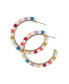 INK + ALLOY Nora Hoops Navy/ White