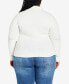 Фото #2 товара Plus Size Bridget V-Neck Sweater