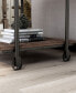 Фото #11 товара Luther 2 Piece Steel Industrial Coffee End Table Set