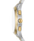 ფოტო #2 პროდუქტის Men's Chronograph Paolo Two-Tone Stainless Steel Bracelet Watch 42mm