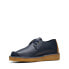 Фото #8 товара Clarks Seam Trek 26168529 Mens Blue Leather Oxfords & Lace Ups Casual Shoes