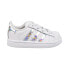 Фото #1 товара Adidas Superstar EL I Toddler Shoes Footwear White-Footwear White-White cg6707