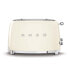 Фото #2 товара SMEG toaster TSF01CREU (Cream) - 2 slice(s) - Cream - Steel - Buttons - Level - Rotary - China - 950 W