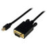 Фото #1 товара Адаптер-конвертер Mini DisplayPort к VGA 10 футов - mDP к VGA 1920x1200 - Черный - 3 м - mini DisplayPort - VGA (D-Sub) - Мужчина - Мужчина - Прямой