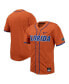 Фото #1 товара Men's Orange Florida Gators Replica Full-Button Baseball Jersey