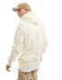 Фото #4 товара Jack & Jones oversized 3d print logo hoodie in off white