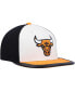 Фото #4 товара Men's White and Orange Chicago Bulls Day One Snapback Hat