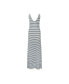 Women's Striped Long Dress