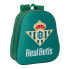 Фото #1 товара Школьный рюкзак 3D Real Betis Balompié Зеленый 27 x 33 x 10 cm